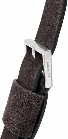 AllSaints Alba Suede Zip Xbody Bitter Brown One Size in Saudi Arabia