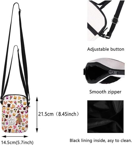BLUPARK Fairy Princess Gifts Gus Gus Crossbody Bag Lookin' Like A Snack Cin-derella Shoulder Bag For Fan Movie Inspired Gift in Saudi Arabia