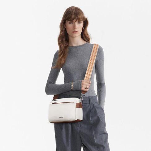 Bluome 5 Zips Crossbody Bags For Women Travel Bag Small Pu Leather Shoulder Cross Body For Woman Purses Handbags in Saudi Arabia