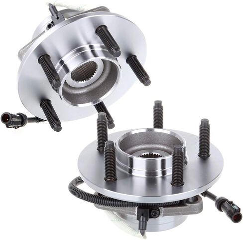SCITOO Wheel Hub Wheel Bearing Assembly Front 515029 fit for Ford for F-150 2000-2004 5 Lugs Wheel Hub Bearing Assemblies W/ABS 2pcs Wheel Hub Bearings in Saudi Arabia