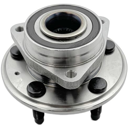 Front Rear Wheel Bearing and Hub Assembly Fit for Cadillac CTS 2008-2019, XTS 18-19, Chevrolet Camaro 2010-2015, Impala 2018-2019, Driver Passenger Side, 5 Lugs w/ABS in Saudi Arabia