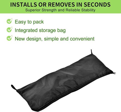 شبكة شحن لسرير شاحنة الالتقاط، مقاس 50 × 17.7 بوصة، متوافقة مع Ford F150، F150/F250، Chevy Silverado، GMC Sierra - حقيبة تخزين مطورة in Kuwait