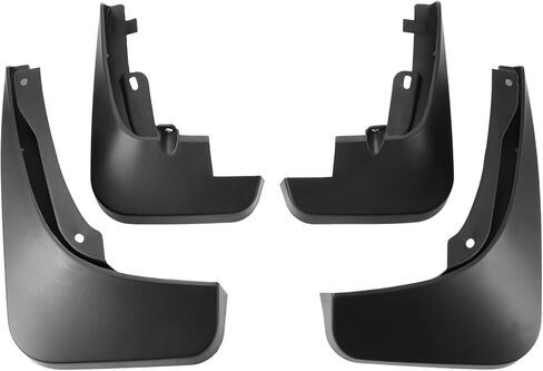 X AUTOHAUX 1set Front and Rear Mud Flaps Splash Guards Mud Guards for Audi Q5 2012-2019 W/Mount Accessories in Saudi Arabia
