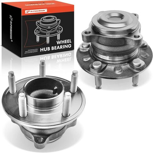 A-Premium 2 x Rear Wheel Bearing and Hub Assembly with 5-Lug Compatible with Buick Verano 2012-2013, Cascada 2016-2019, Chevrolet Volt 2011-2012 in Saudi Arabia