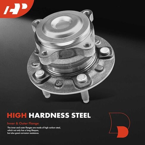 A-Premium 2 x Rear Wheel Bearing and Hub Assembly with 5-Lug Compatible with Buick Verano 2012-2013, Cascada 2016-2019, Chevrolet Volt 2011-2012 in Saudi Arabia