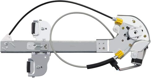 Rear Left Driver Side Power Window Regulator with Motor Fit for Buick Lesabre 2000 2001 2002 2003 2004 2005, Replaces 741-811 in Saudi Arabia