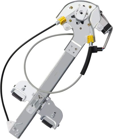 Rear Left Driver Side Power Window Regulator with Motor Fit for Buick Lesabre 2000 2001 2002 2003 2004 2005, Replaces 741-811 in Saudi Arabia