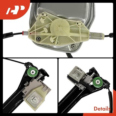 A-Premium Front Right Passenger Side Electric Power Window Regulator Without Motor Compatible with Volkswagen Eos 2007-2016 in Saudi Arabia