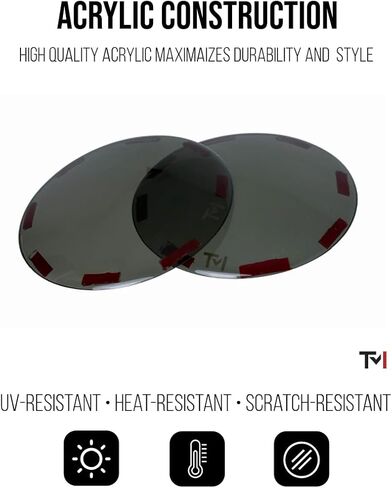 Smoked Acrylic Front Fog Light Covers for 2018-2025 Jeep Wrangler JL Sport in Saudi Arabia