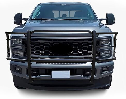 وحدات حماية شبكة الحصان الأسود باللون الأسود متوافقة مع 2023-2026 Ford F-250/F-350/F-450/F-550 Super Duty-17FB29MA in Saudi Arabia