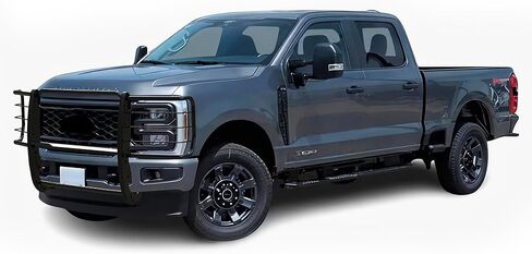 وحدات حماية شبكة الحصان الأسود باللون الأسود متوافقة مع 2023-2026 Ford F-250/F-350/F-450/F-550 Super Duty-17FB29MA in Saudi Arabia