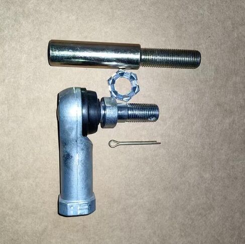 Steering Drag Link Left Thread 103653401 & Tie Rod End 102022602 Compatible with 2009+ Club Car DS & 2000-2005 Carryall 1, 2 & 6 Golf Cart in Saudi Arabia