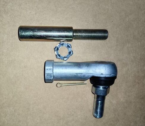 Steering Drag Link Left Thread 103653401 & Tie Rod End 102022602 Compatible with 2009+ Club Car DS & 2000-2005 Carryall 1, 2 & 6 Golf Cart in Saudi Arabia