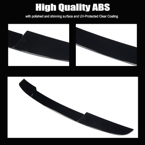 Roof Spoiler Compatible with 2021-2025 Kia K5 LX LXS GT EX Glossy Black Rear Window Roof Spoiler Wing in Saudi Arabia