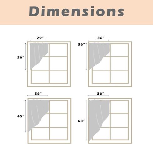 ستائر المطبخ من الرخام الأبيض من تومويش للنوافذ، ستارة بنمط الحجر الطبيعي للنوافذ وغرفة المعيشة والمطبخ فوق الحوض 2 لوح 29 × 36 بوصة ستائر جيب قضيب in Kuwait