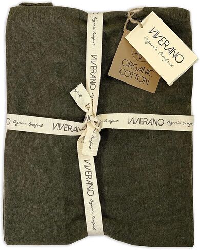 سترة Viverano من القطن العضوي الخالص متماسكة في 5 اتجاهات، سترة علوية للفستان (منقط أخضر كارجو) in Kuwait