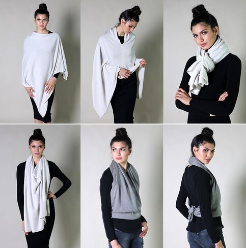 سترة Viverano من القطن العضوي الخالص متماسكة في 5 اتجاهات، سترة علوية للفستان (منقط أخضر كارجو) in Kuwait