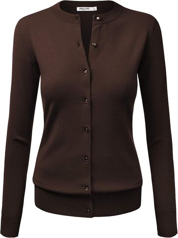 LL Womens Keep It Classic Round Cardigan in Kuwait