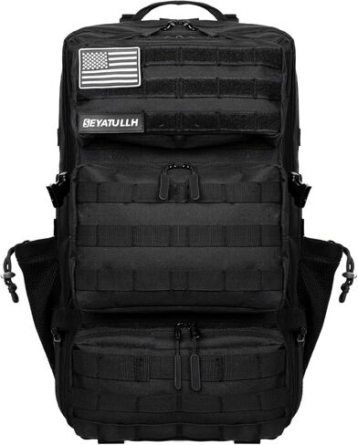 Military Tactical Backpack 55L for Men & Women Bug Out Bag Assault pack Molle Daypack Hiking Trekking Rucksack (Purple tie dye) in Kuwait