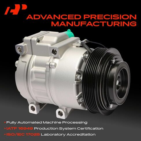 A-Premium Air Conditioner AC Compressor with Clutch Compatible with Kia Optima 2008 2.4L & Hyundai Santa Fe 2009 2.7L in Saudi Arabia