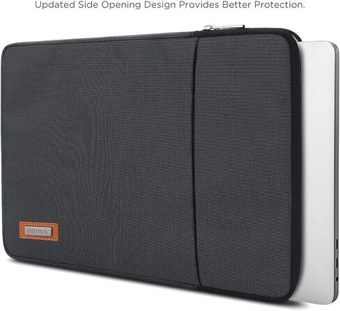NIDOO Laptop Sleeve Case 11"-11.6" Water Resistant Protective Portable Bag Compatible with 11" MacBook Air/12 MacBook/12 iPad Pro 2018/ Surface Laptop Go/Surface Pro 7 X / 13.4" Dell XPS 13, Black in Saudi Arabia