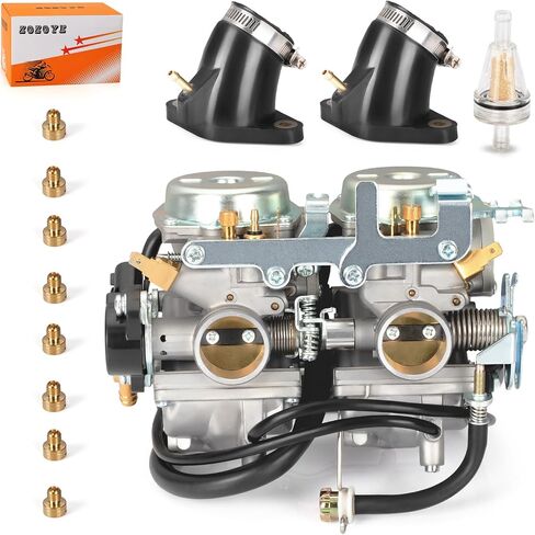 المكربن ​​كارب ومشعب السحب لياماها V-Star 650 كلاسيكي مخصص سيلفرادو XVS650 1998-2003 in Kuwait