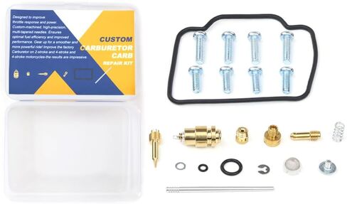 Complete Carburetor Repair Kit Compatible with 1998 1999 2000 Arctic Cat 300 2x4 / 4x4 in Saudi Arabia