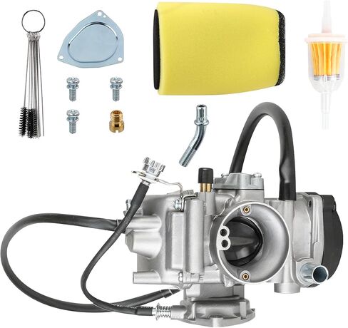 Carburetor for Yamaha Kodiak Big Bear 400 2000-2006, Bruin 350 2004-2006, Grizzly 350 450 2007-2012, Wolverine 350 450 2006-2010, with Cleaner Brush, Air Fiter, Fuel Filter in Saudi Arabia