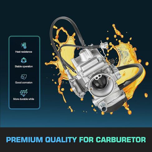 Carburetor for Yamaha Kodiak Big Bear 400 2000-2006, Bruin 350 2004-2006, Grizzly 350 450 2007-2012, Wolverine 350 450 2006-2010, with Cleaner Brush, Air Fiter, Fuel Filter in Saudi Arabia