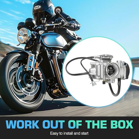 Carburetor for Yamaha Kodiak Big Bear 400 2000-2006, Bruin 350 2004-2006, Grizzly 350 450 2007-2012, Wolverine 350 450 2006-2010, with Cleaner Brush, Air Fiter, Fuel Filter in Saudi Arabia