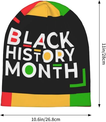 قبعة صغيرة لشهر التاريخ الأسود للنساء والرجال، أغطية رأس للسرطان، قبعات عمامة متماسكة، إكسسوارات الهدايا in Kuwait
