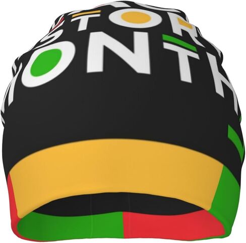 قبعة صغيرة لشهر التاريخ الأسود للنساء والرجال، أغطية رأس للسرطان، قبعات عمامة متماسكة، إكسسوارات الهدايا in Kuwait