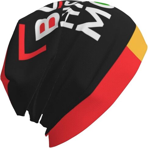 قبعة صغيرة لشهر التاريخ الأسود للنساء والرجال، أغطية رأس للسرطان، قبعات عمامة متماسكة، إكسسوارات الهدايا in Kuwait