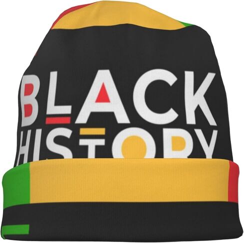 قبعة صغيرة لشهر التاريخ الأسود للنساء والرجال، أغطية رأس للسرطان، قبعات عمامة متماسكة، إكسسوارات الهدايا in Kuwait