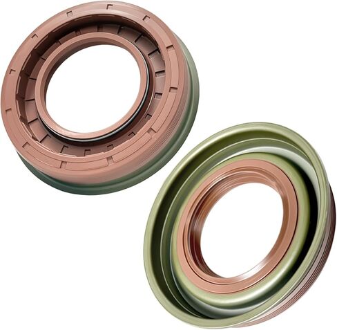 Rear Axle Wheel Seal Driver & Passenger Side Pair Compatible with Ford F150 F250 Truck Lincoln Blackwood Mark LT Navigator with 9.75 Inch Ring Gear Rear Wheel Seal in Kuwait