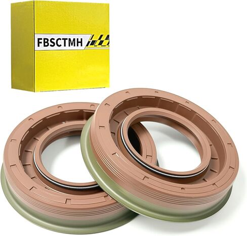 Rear Axle Wheel Seal Driver & Passenger Side Pair Compatible with Ford F150 F250 Truck Lincoln Blackwood Mark LT Navigator with 9.75 Inch Ring Gear Rear Wheel Seal in Kuwait