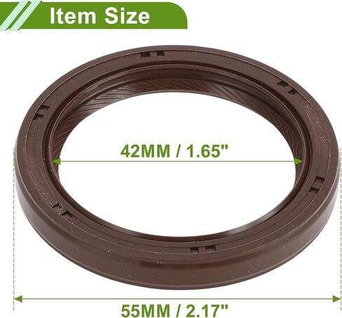 No.21421-25000/12228-85Z00 Crankshaft Oil Seal for Kia Optima Sorento Sportage Front Main Seal 1 Pcs in Saudi Arabia