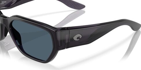Costa Woman Sunglasses Deep Purple Frame, Gray 580p Lenses, 58MM in Saudi Arabia