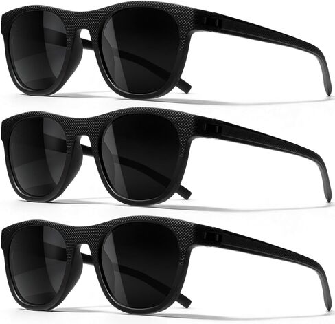 3 Pack Polarized Sunglasses for Men Women, Lightweight UV Protection Sports Sun Glasses for Driving Fishing Golf in Saudi Arabia