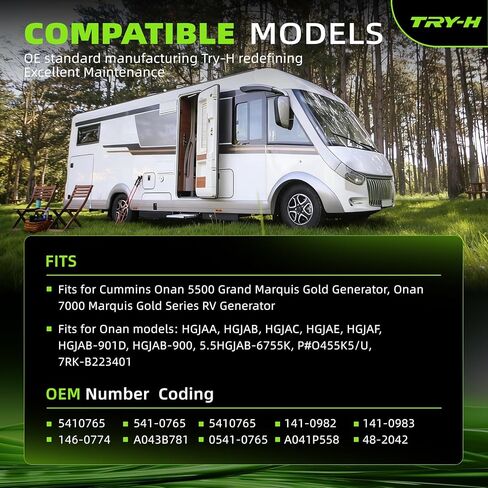 5410765 Carburetor Kit Compatible with Cummins Onan 5500 7000 Grand Marquis Gold Generator HGJAA HGJAB HGJAC HGJAB-901D HGJAB-900 5.5HGJAB-6755K Replace# 141-0982 141-0983 146-0774 in Kuwait