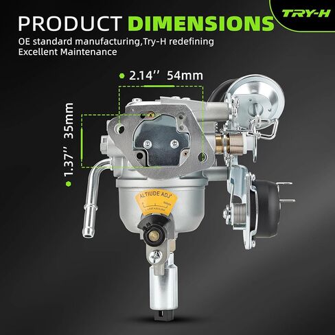 5410765 Carburetor Kit Compatible with Cummins Onan 5500 7000 Grand Marquis Gold Generator HGJAA HGJAB HGJAC HGJAB-901D HGJAB-900 5.5HGJAB-6755K Replace# 141-0982 141-0983 146-0774 in Kuwait