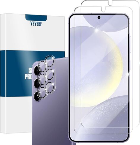 واقي شاشة Galaxy Z Flip 4 5G + واقيات عدسة الكاميرا، [عبوتان + 2] واقي شاشة بتغطية كاملة لهاتف Galaxy Z Flip 4 [صديق للحافظة] [مضاد للكسر] [زجاج ثلاثي الأبعاد] in Kuwait