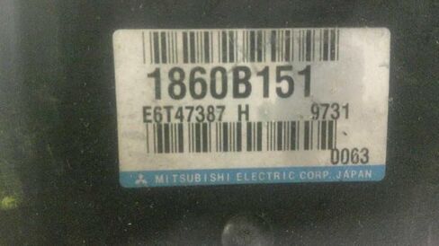 Engine ECM Control Module 2.4L Fits 2009 09 Compatible with Mitsubishi Outlander 1860B151 in Saudi Arabia