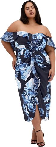City Chic Women's Plus Size Cocktail Dress - Gina Print in Saudi Arabia