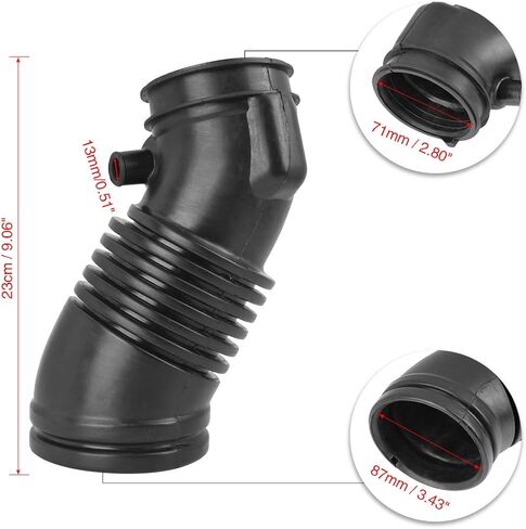 Air Intake Hose Car Auto Air Intakes 17228-RGL-A00 Rubber Engine Air Intake Hose/Fit for Honda Odyssey 2005-2006 V6 3.5L Flexible Air Filter Intake Hose in Saudi Arabia
