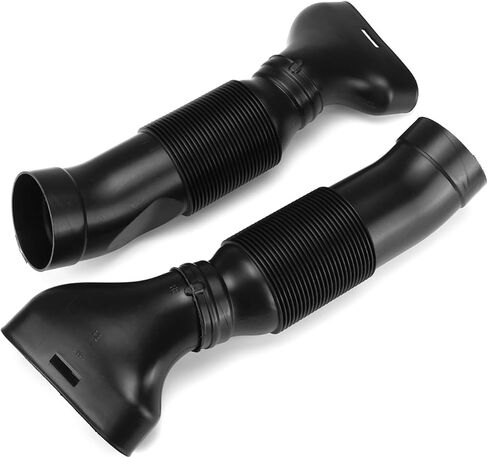 خرطوم دخول الهواء للسيارة خرطوم مجرى الهواء مشعب السحب/مناسب لمرسيدس بنز W203 C320 C240 ​​2001-2005 زوج أنبوب دخول الهواء ملحقات قطع غيار السيارات خرطوم مدخل فلتر الهواء المرن in Kuwait