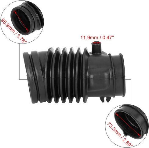 خرطوم آخذ للهواء محرك السيارة خرطوم آخذ للهواء/صالح لـ Acura TL Base Type-S 2007-2008 المطاط محرك خرطوم آخذ للهواء 17228-RDA-A00 خرطوم مدخل فلتر الهواء المرن in Saudi Arabia