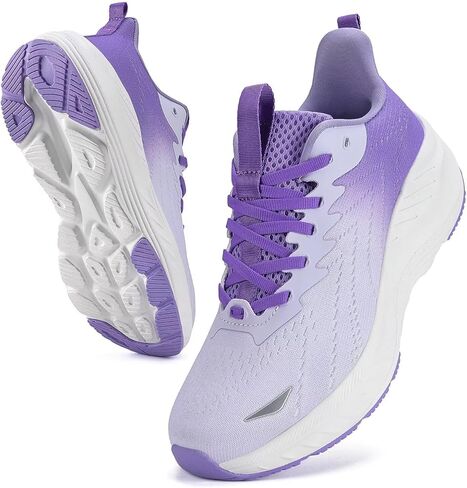 Women's Slip On Walking Shoes Wide Cushion Running Tennis Shoes with Arch Support Insole, Non Slip Sole for Nursing Workout Gym Athletic Fashion Sneakers 6-12 in Saudi Arabia