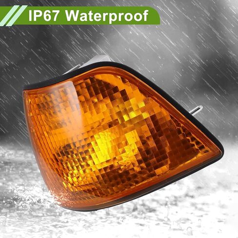 No.63138353279 Corner Signal Light Cover for BMW 3 Series 1992-1998 Waterproof Yellow Corner Light Lamp Lens Plastic 1 Pc in Saudi Arabia