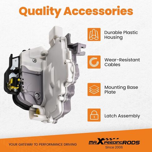 maXpeedingrods 4F1837015 4F1837015G/F/E Front Left Door Lock Latch Actuator 9 Pins for Audi A3 A4 Avant A6 Allroad A8·4E R8, for Seat Exeo 3R2 ST·3R5 in Saudi Arabia